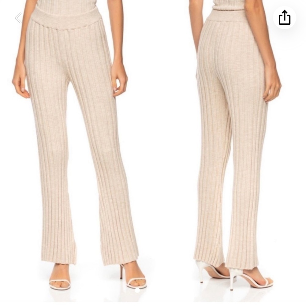 ANINE BING Val pant cream